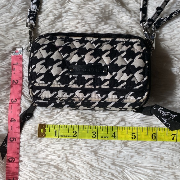 Womens houndstooth 3 ways small wallet bag, SO - Picture 3 of 12